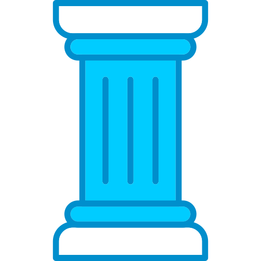 pilastro antico Generic Blue icona