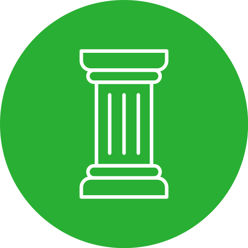 Ancient pillar Generic Flat icon