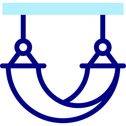ハンモック Detailed Mixed Lineal color icon