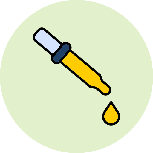 약 스포이드 Generic Outline Color icon