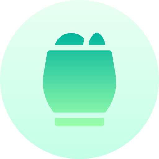 Moscow mule Basic Gradient Circular icon