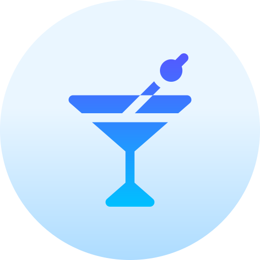 Martini Basic Gradient Circular icon