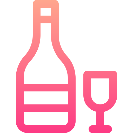 Champagne Basic Gradient Lineal color icon