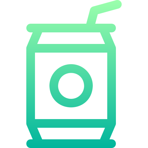 un soda Basic Gradient Lineal color Icône