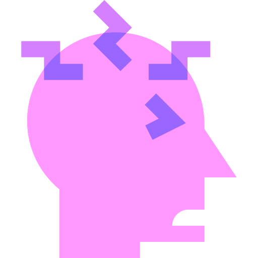 Headache Basic Sheer Flat icon