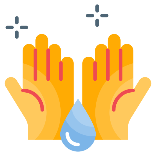 lavarsi le mani Generic Flat icona
