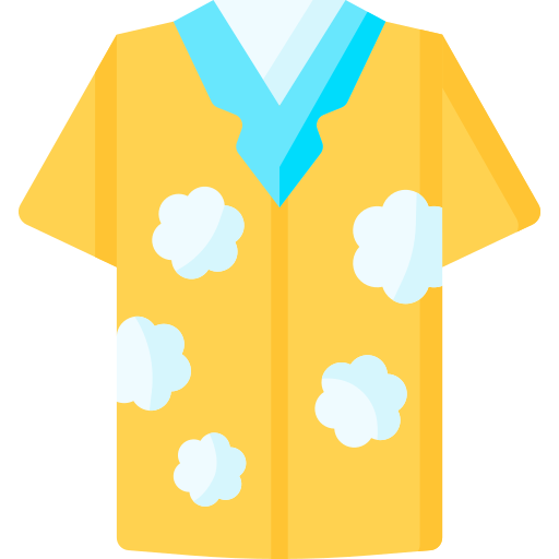 Hawaiian shirt Special Flat icon
