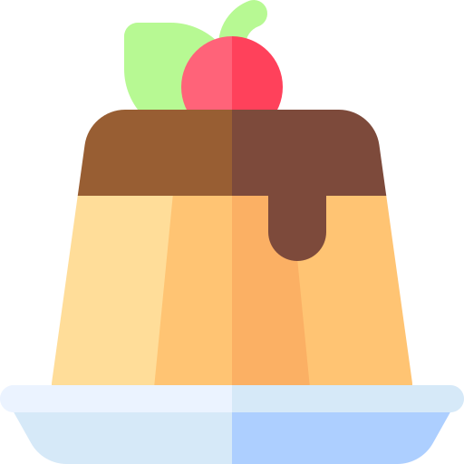 Pudding Basic Rounded Flat icon