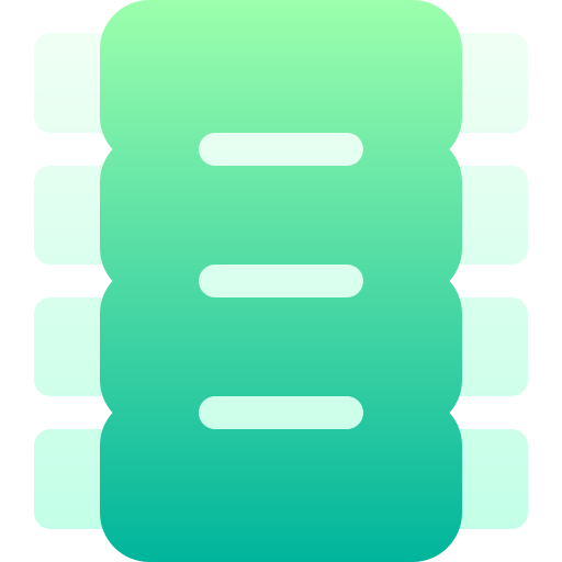 リブ Basic Gradient Gradient icon