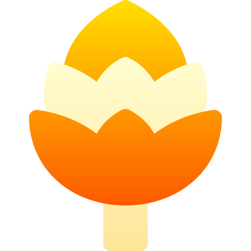 alcachofa Basic Gradient Gradient icono