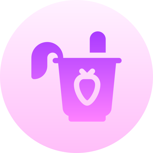 Yogurt Basic Gradient Circular icon