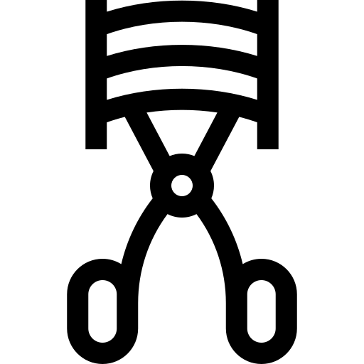 bigoudi Basic Straight Lineal Icône