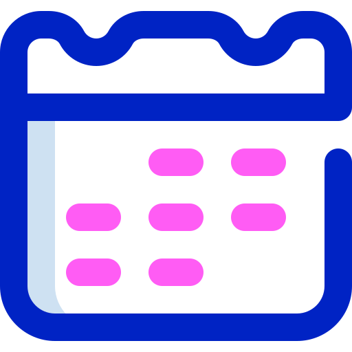 Calendar Super Basic Orbit Color icon