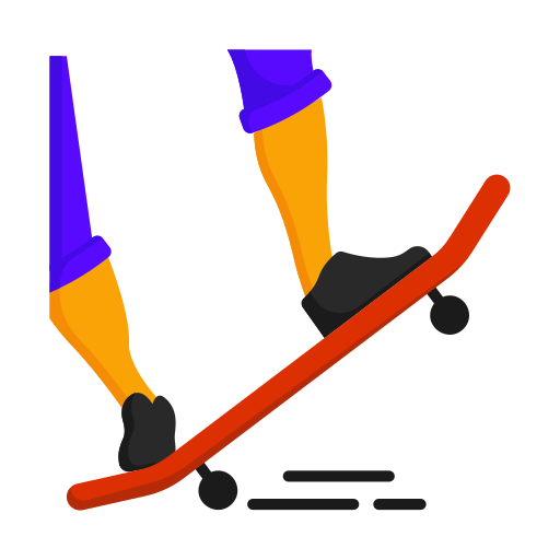 skateboarden Generic Flat icon