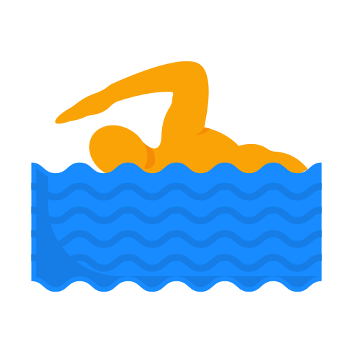 natation Generic Flat Icône
