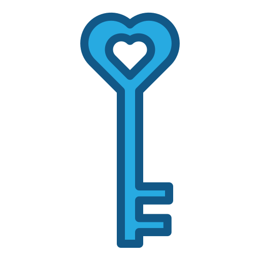 Key Generic Blue icon