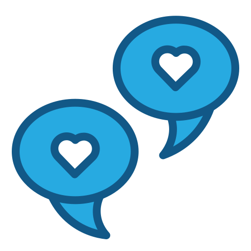 chat-blase Generic Blue icon
