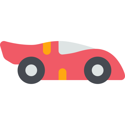 レーシングカー Generic Flat icon