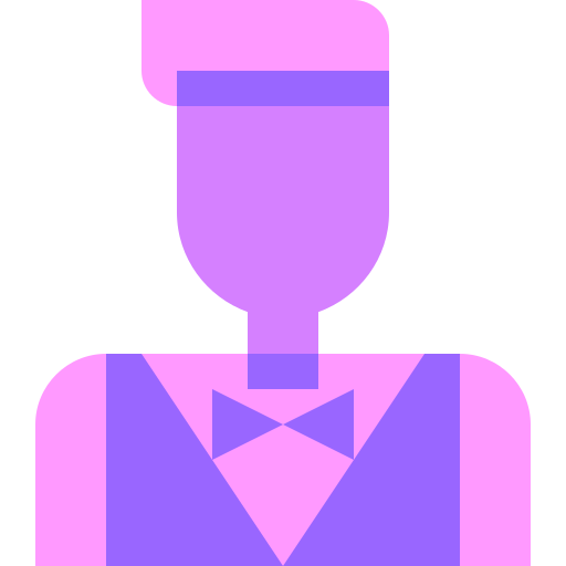 croupier Basic Sheer Flat icon