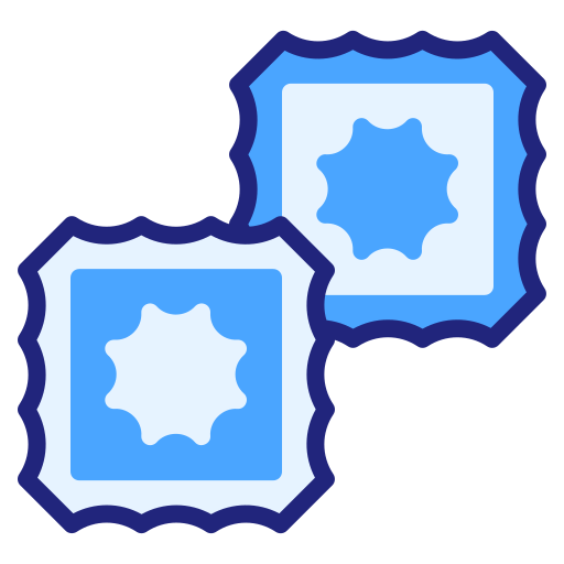 Stamp Generic Blue icon