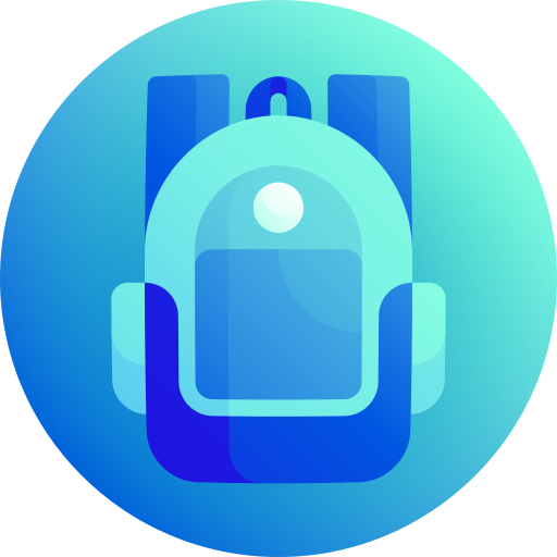 rucksack Gradient Galaxy Gradient icon