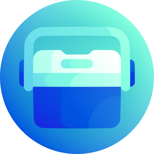 Portable fridge Gradient Galaxy Gradient icon