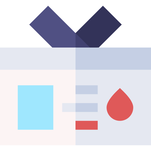 献血カード Basic Straight Flat icon