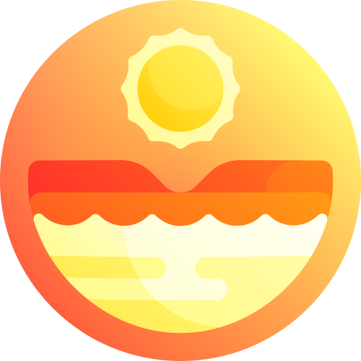 plaża Gradient Galaxy Gradient ikona