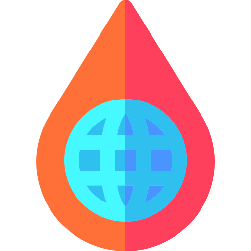 wereld bloeddonor dag Basic Rounded Flat icoon