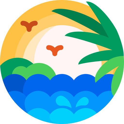 nadmorski Detailed Flat Circular Flat ikona