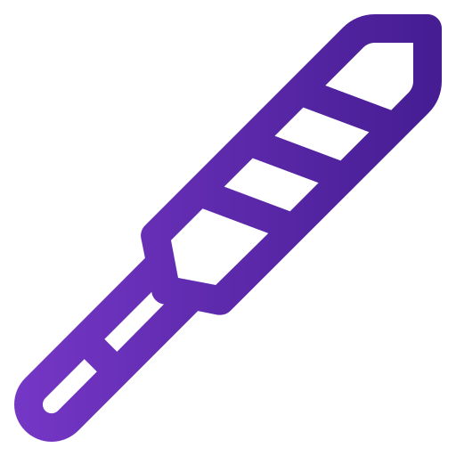 lima de uñas Generic Gradient icono