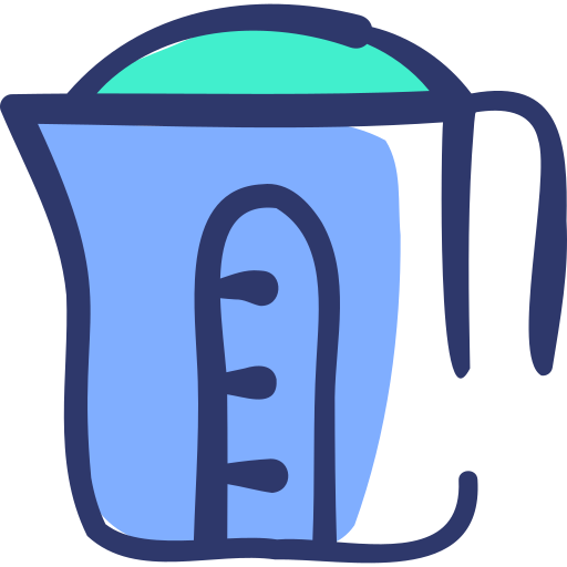 Чайник Basic Hand Drawn Lineal Color иконка