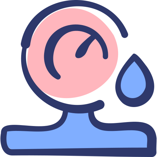 wasseruhr Basic Hand Drawn Lineal Color icon