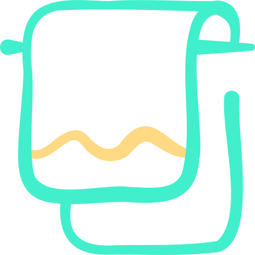 ręcznik Basic Hand Drawn Color ikona