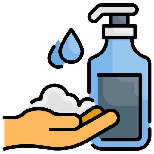 hand wassen Generic Outline Color icoon
