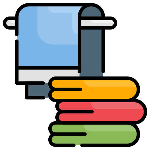 Towel Generic Outline Color icon