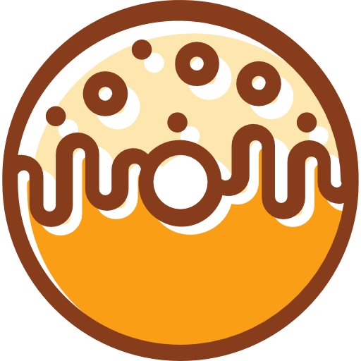 Donuts Good Ware Lineal Color icon