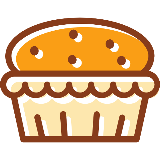 muffin Good Ware Lineal Color icon