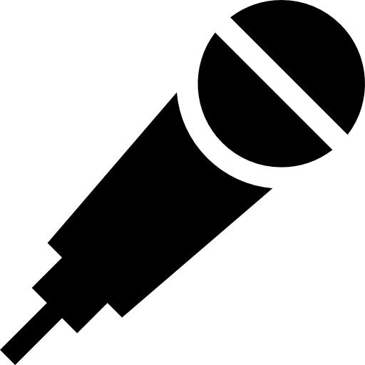 karaok Basic Straight Filled icona