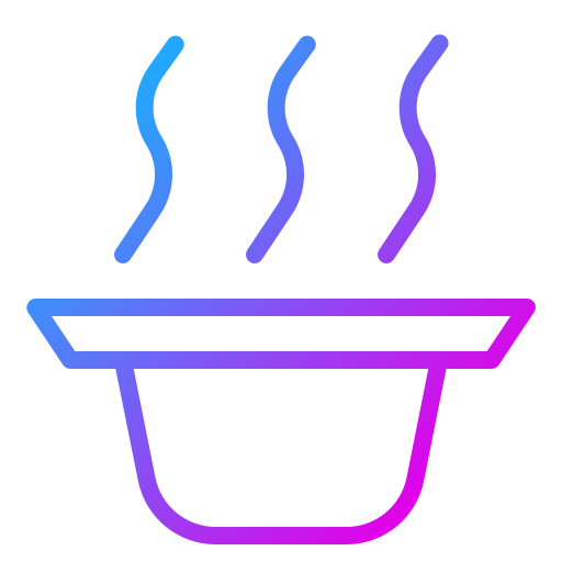 Soup bowl Generic Gradient icon