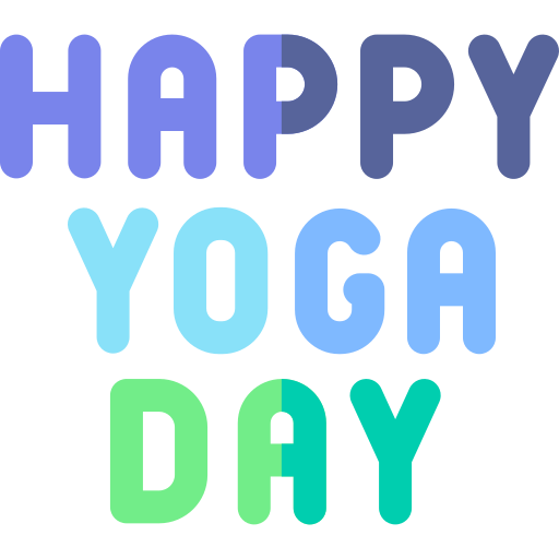 międzynarodowy dzień jogi Basic Rounded Flat ikona