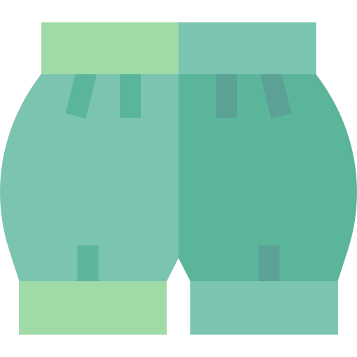 pantaloncini Basic Straight Flat icona