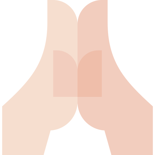 preghiera Basic Straight Flat icona