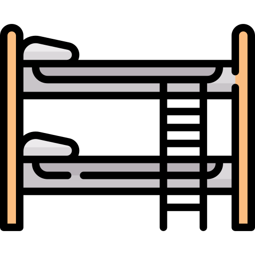 etagenbett Special Lineal color icon