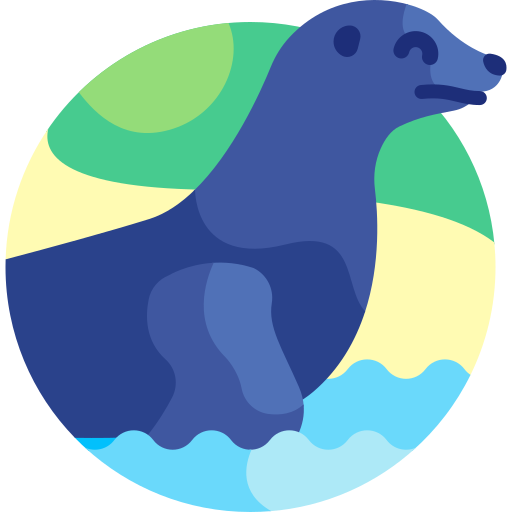 Seal Detailed Flat Circular Flat icon