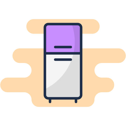 Refrigerator Generic Rounded Shapes icon