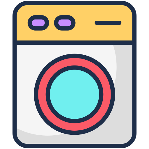 Washing machine Generic Outline Color icon