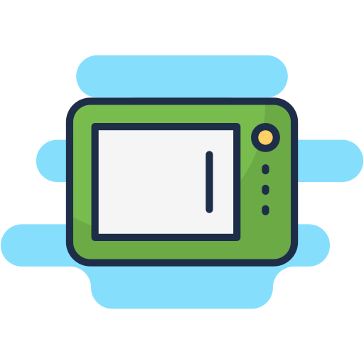 Microwave oven Generic Rounded Shapes icon