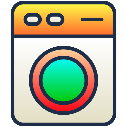 lavatrice Generic Lineal Color Gradient icona