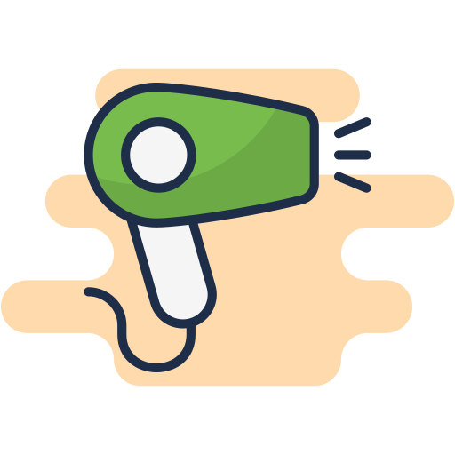 Hair dryer Generic Rounded Shapes icon